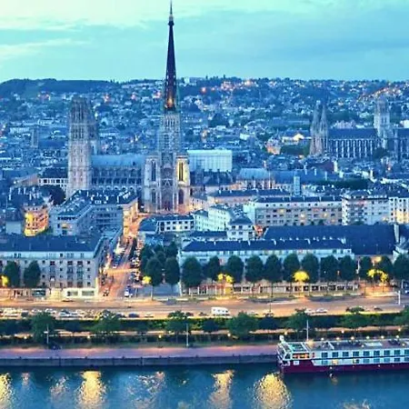 Dock-free Parking Gratuit-cosy-8pers Centreville Apartment Rouen
